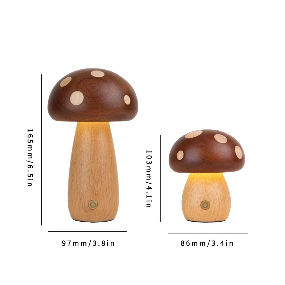 Mushroom-Shaped Night Light