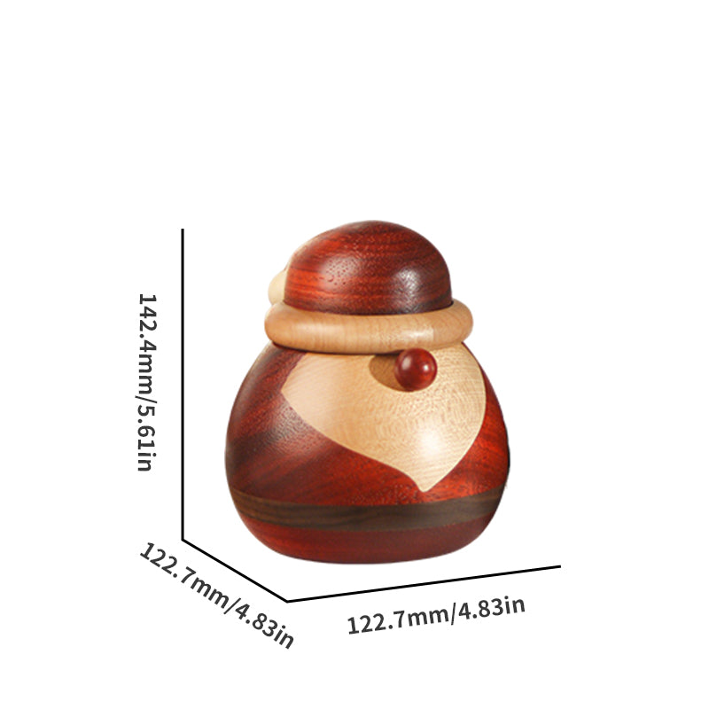 Santa Claus Storage Jars—Slim and Chubby Styles