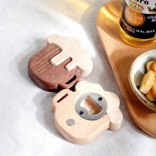 Beer Glass-Shaped Bottle Opener