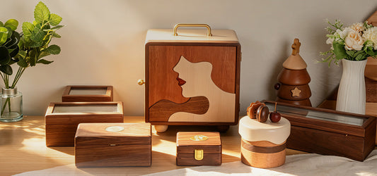 Product Collection Showcase for Jewelry Boxes