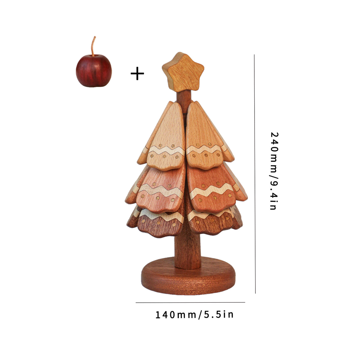 Kitchen Christmas Tree-Shaped Coasters