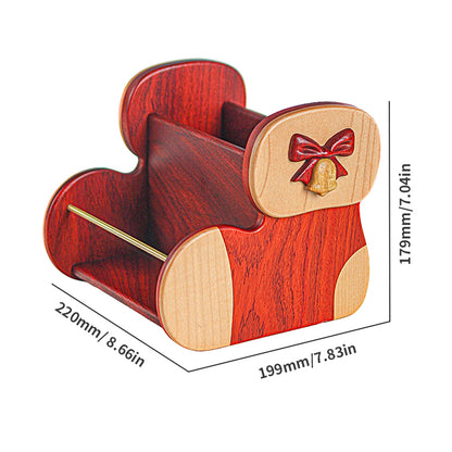 Christmas Stocking-Shaped Storage Box