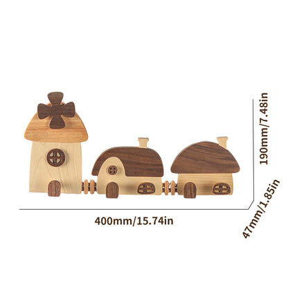 Little House-Shaped wood Hanger