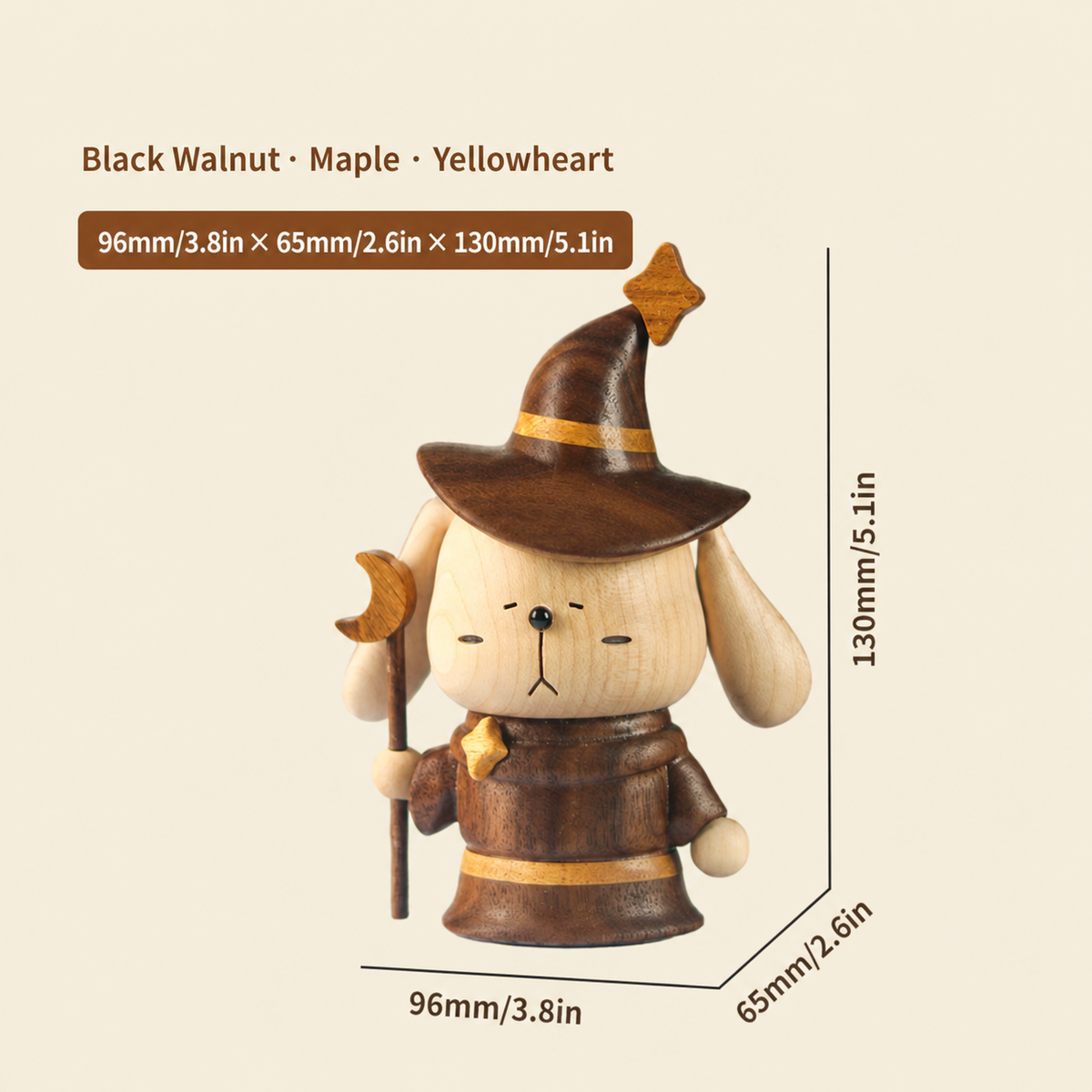 “The Great Wizard” Bunny Figurine