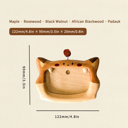 Fox-Shaped Picture Frame Fridge Magnet