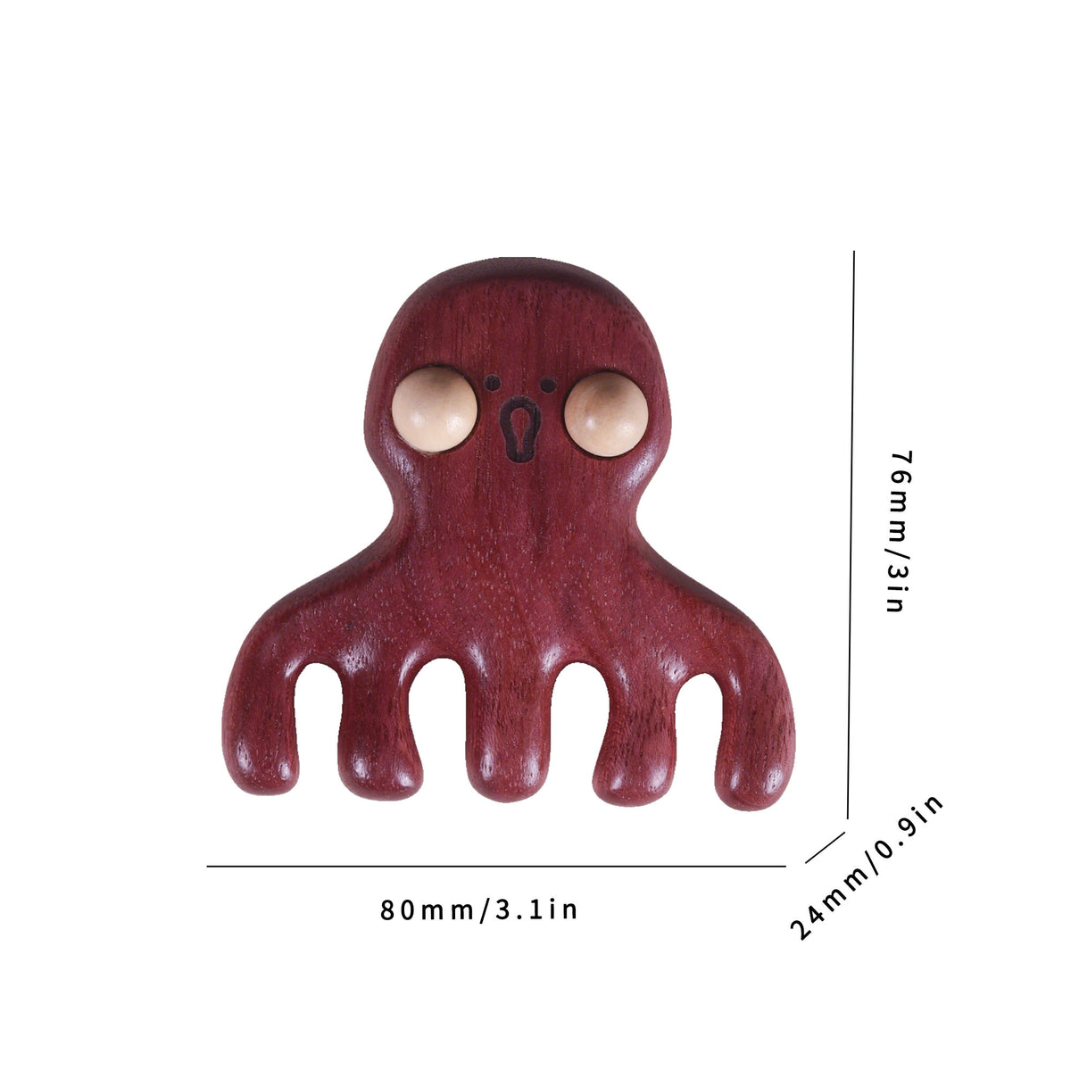 Octopus-Shaped Massage Comb