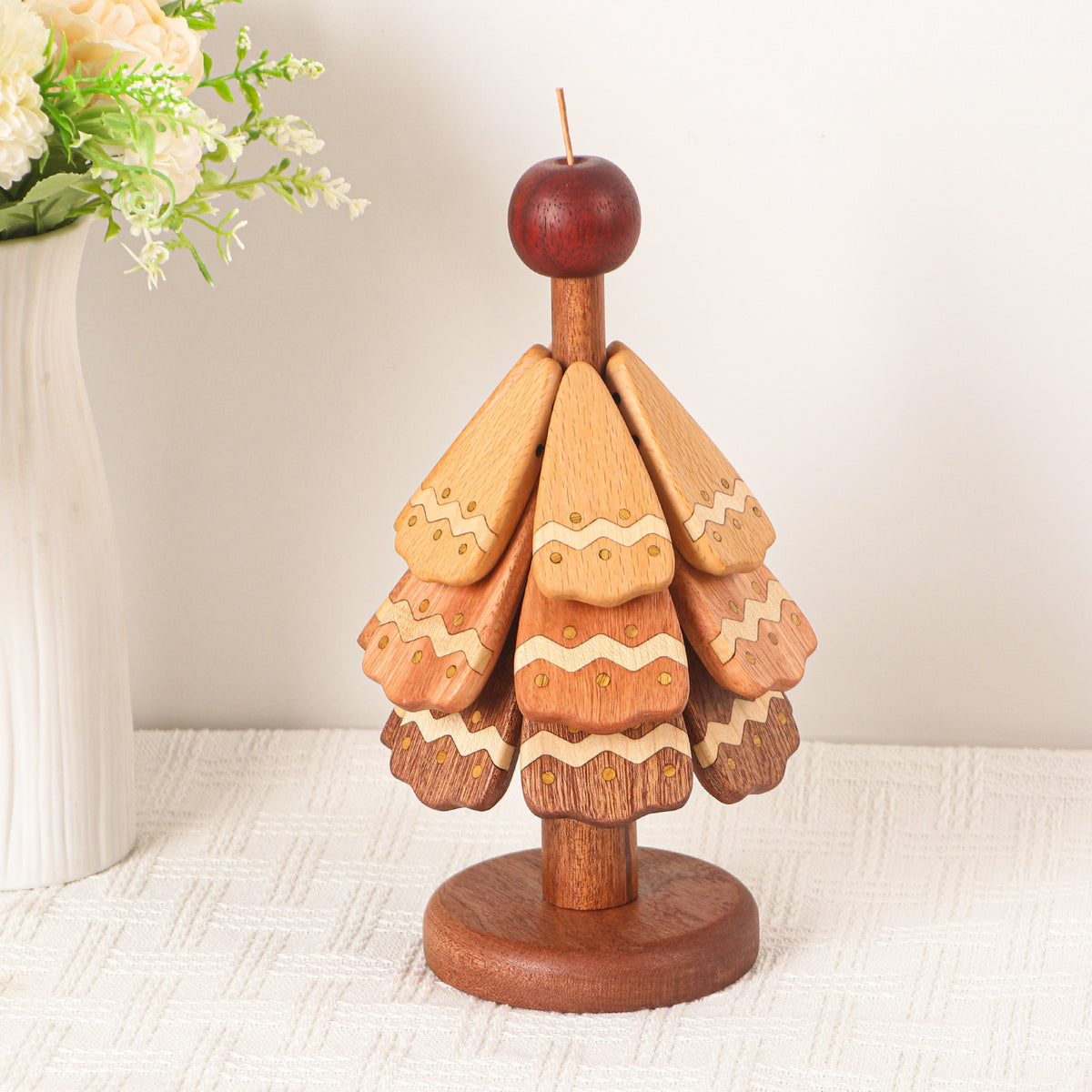 Kitchen Christmas Tree-Shaped Coasters
