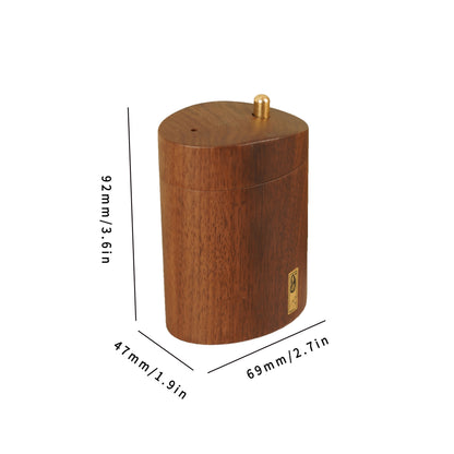 Blackwood Toothpick Pop-Up Dispenser