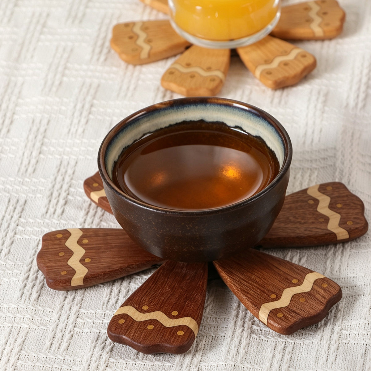 Kitchen Christmas Tree-Shaped Coasters
