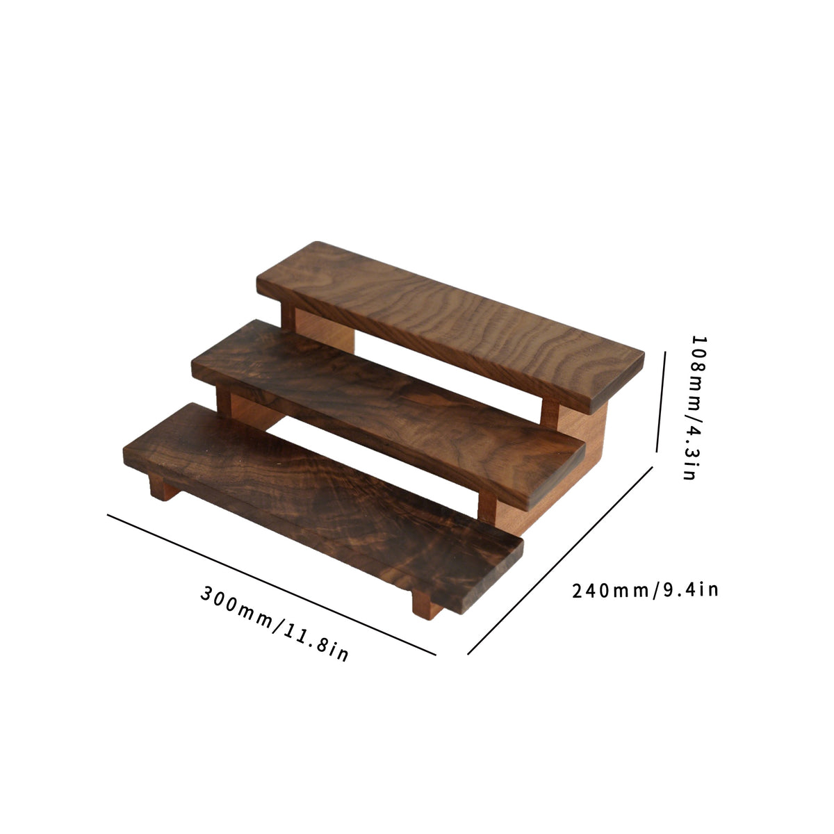 Stepped Shelving Unit