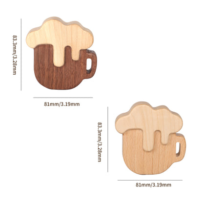 Beer Glass-Shaped Bottle Opener