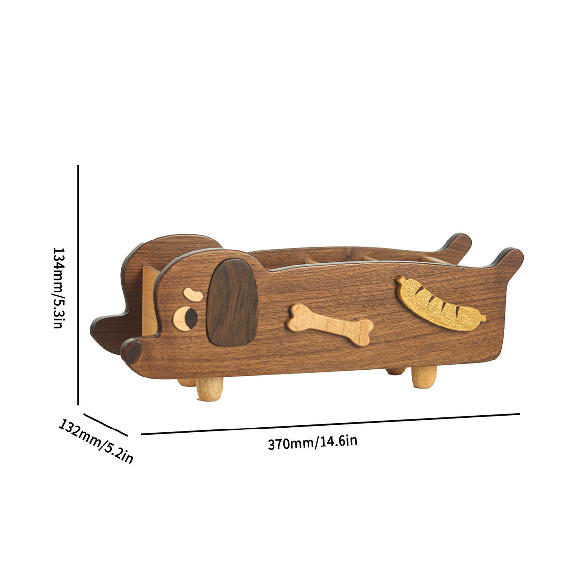 Solid Wood Dog Storage Box