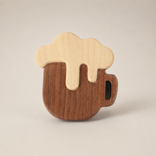 Beer Glass-Shaped Bottle Opener