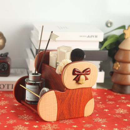 Christmas Stocking-Shaped Storage Box