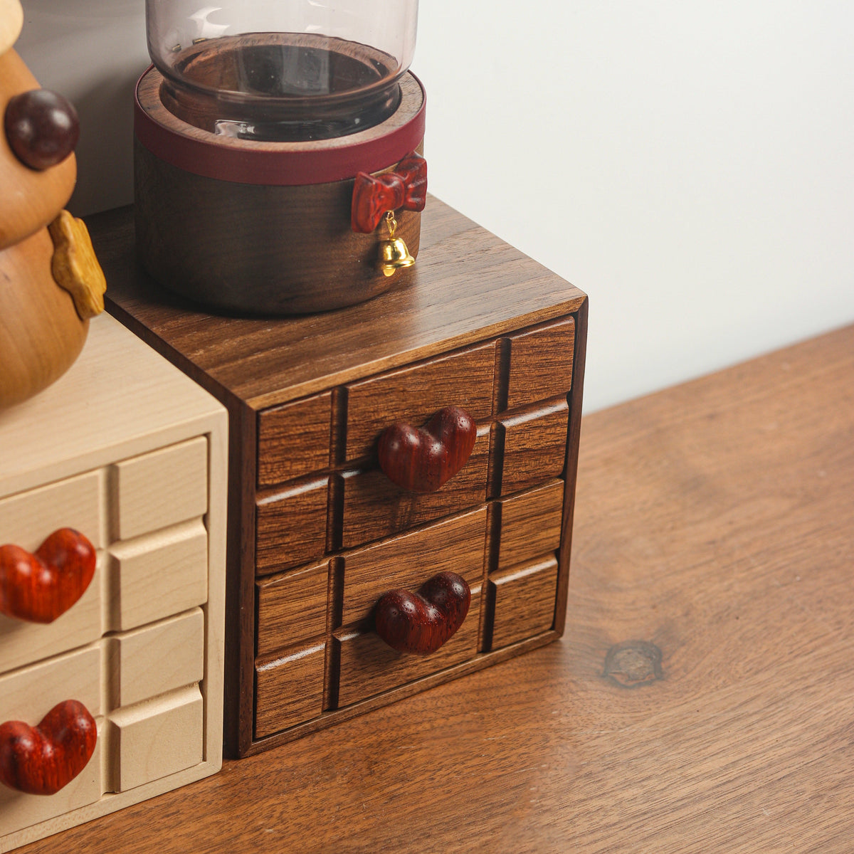 Heart-Shaped Chocolate Drawer Box