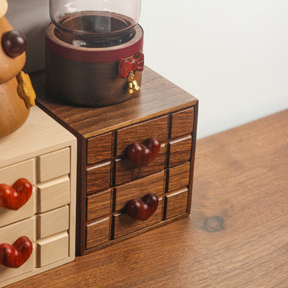 Heart-Shaped Chocolate Drawer Box