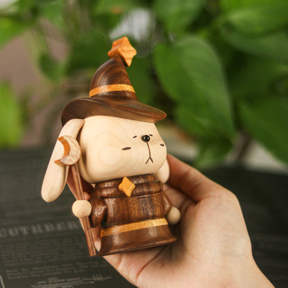 “The Great Wizard” Bunny Figurine