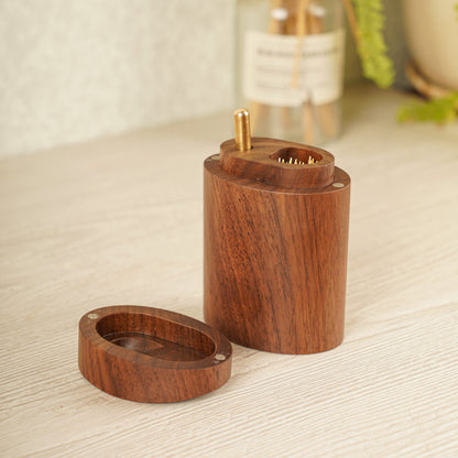 Blackwood Toothpick Pop-Up Dispenser