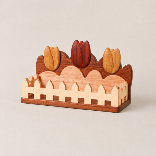Shelf on a Garden Feature Wall