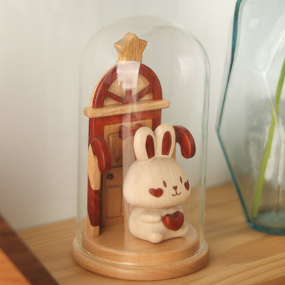 Christmas-Themed Wooden Display Stands
