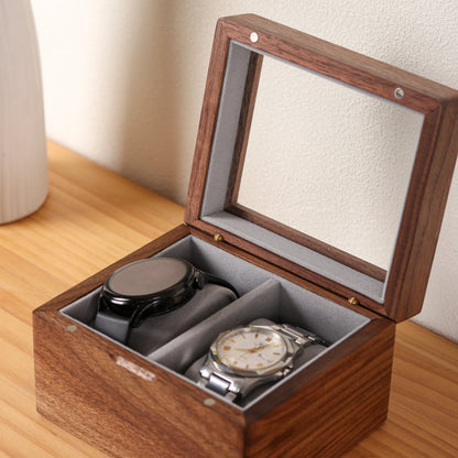Black Walnut Watch Storage Box