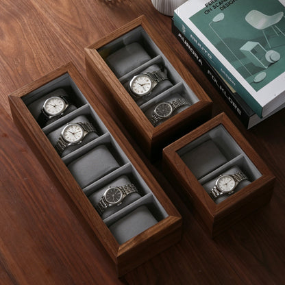 Black Walnut Watch Storage Box