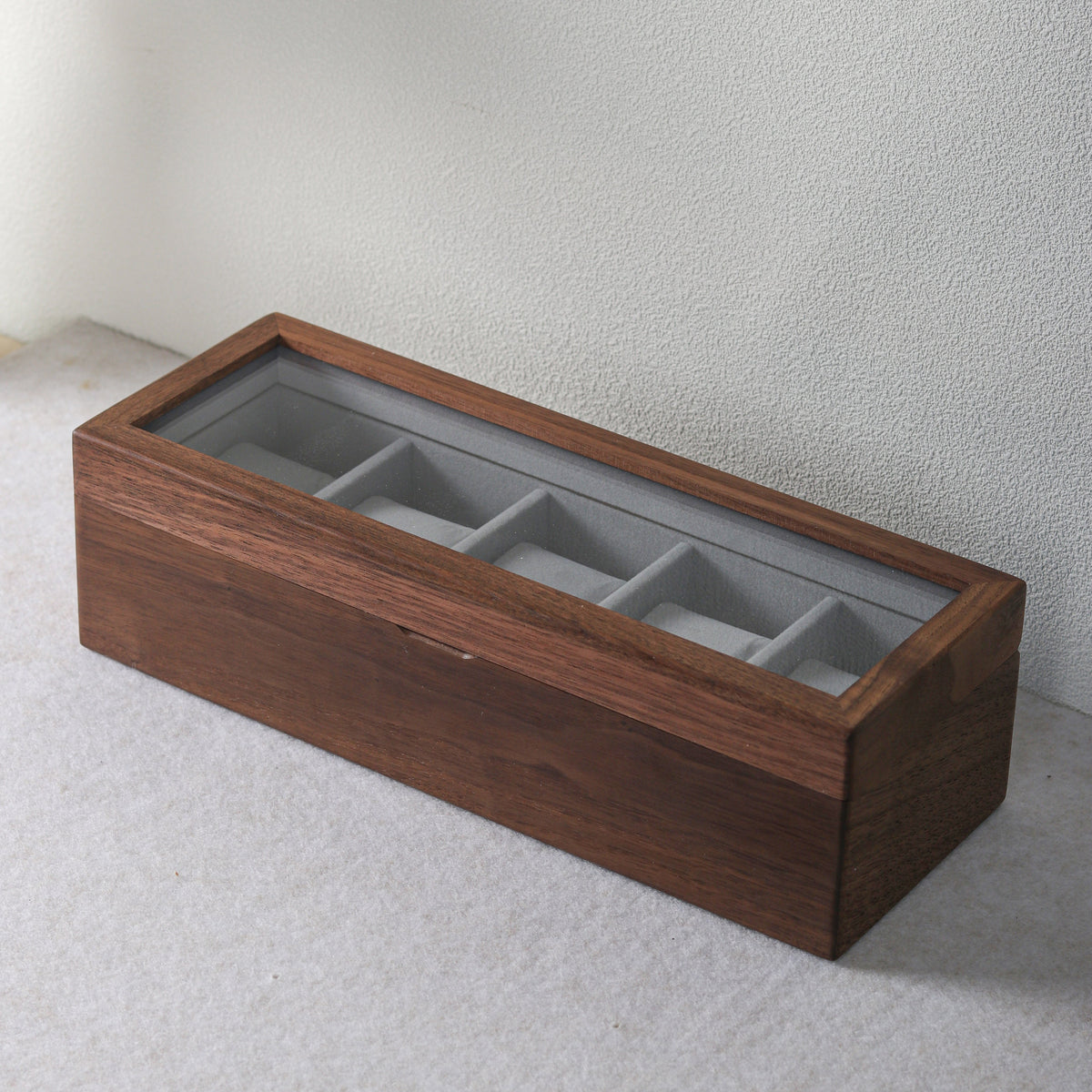 Black Walnut Watch Storage Box