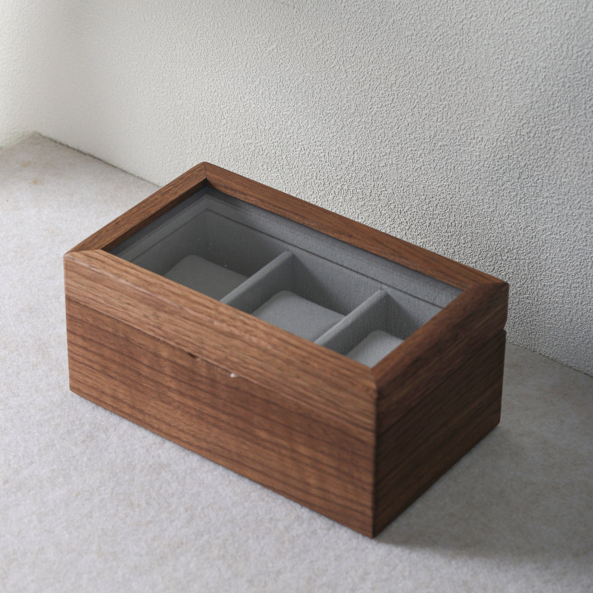 Black Walnut Watch Storage Box