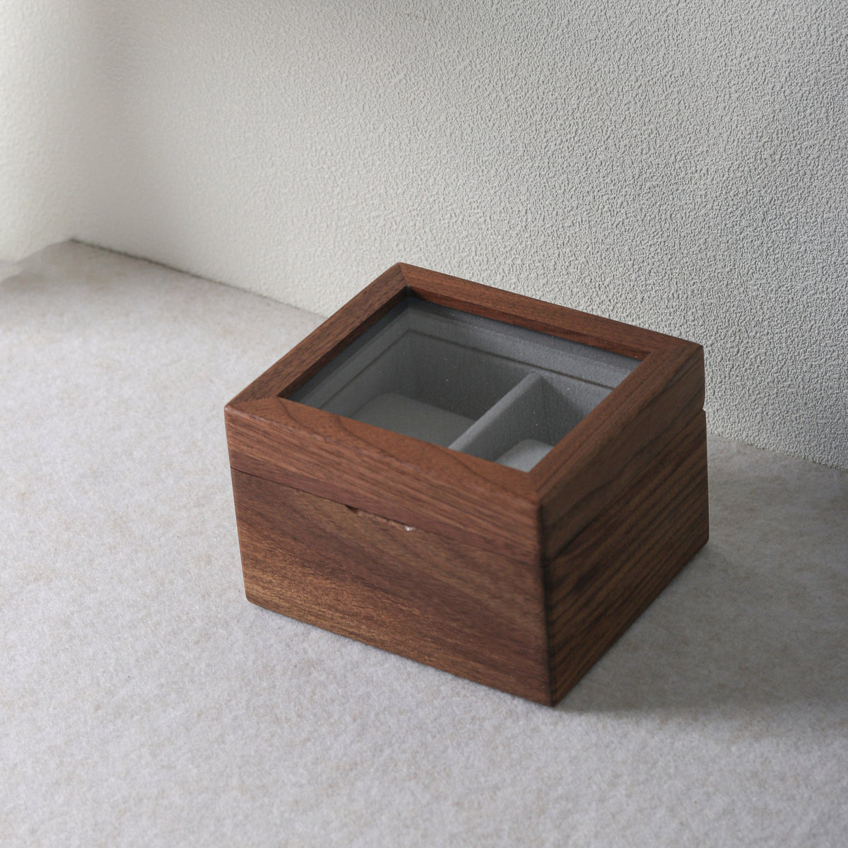 Black Walnut Watch Storage Box