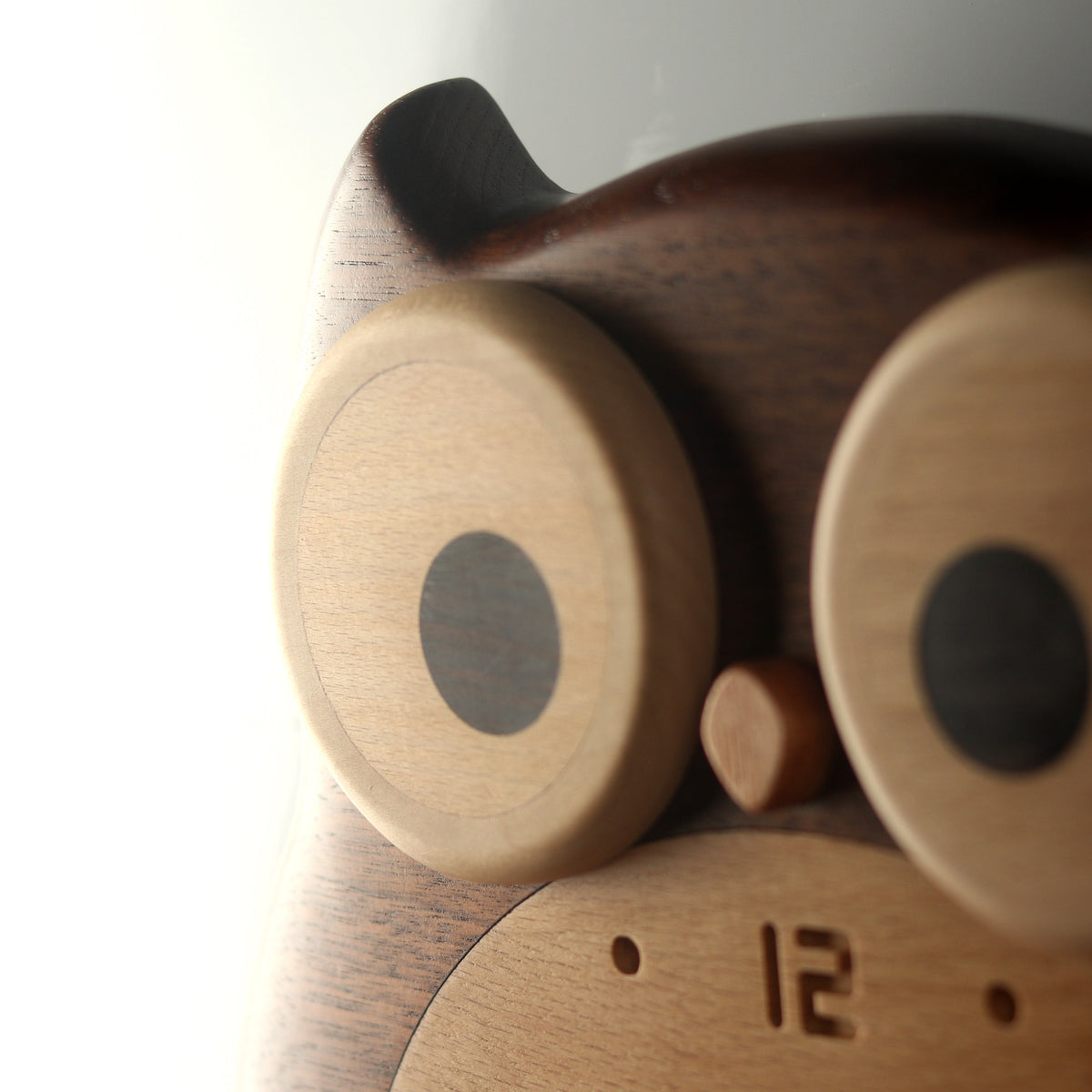 Owl-Themed Premium Wooden Wall Clock