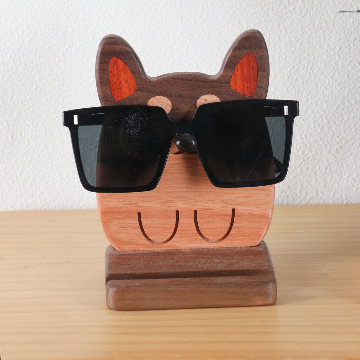 Solid Wood Dog Eyeglass Frames