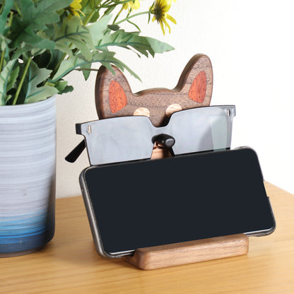 Solid Wood Dog Eyeglass Frames