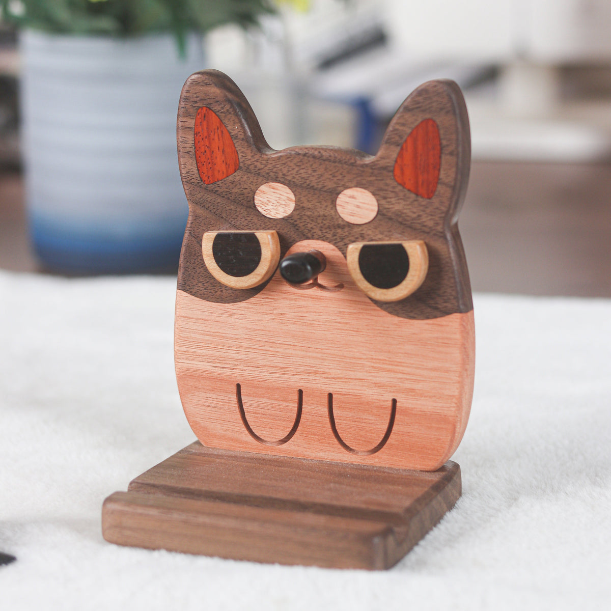 Solid Wood Dog Eyeglass Frames