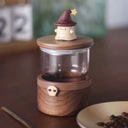 Creative, High-Quality Wooden Coffee Mugs for Halloween