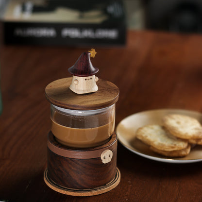 Creative, High-Quality Wooden Coffee Mugs for Halloween