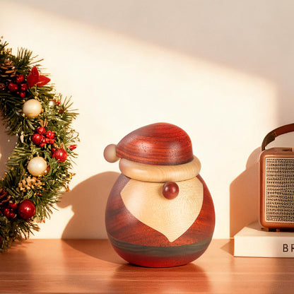 Santa Claus Storage Jars—Slim and Chubby Styles