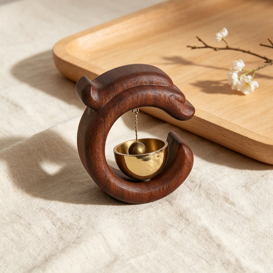 Lingyu-Style Wooden Doorbell