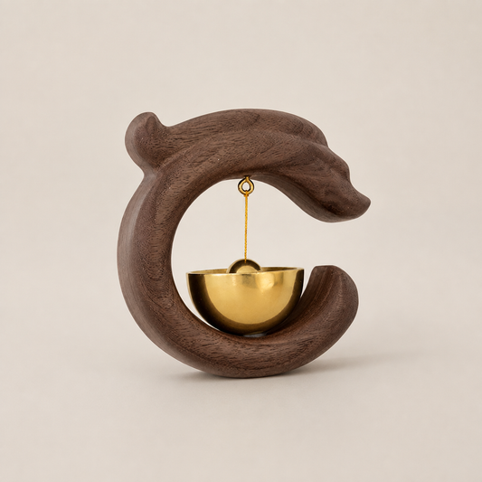 Lingyu-Style Wooden Doorbell