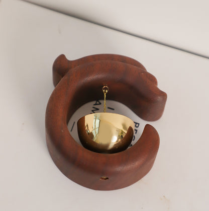 Lingyu-Style Wooden Doorbell
