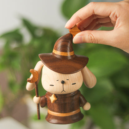“The Great Wizard” Bunny Figurine