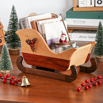 Wooden Sled Storage Box