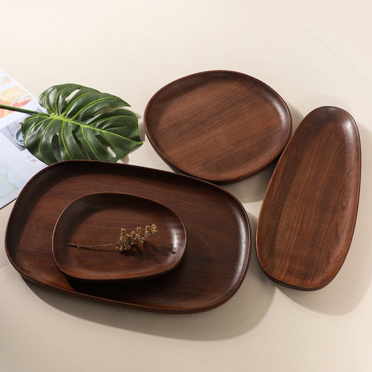 Minimalist, Elegant Wooden Fruit Bowl