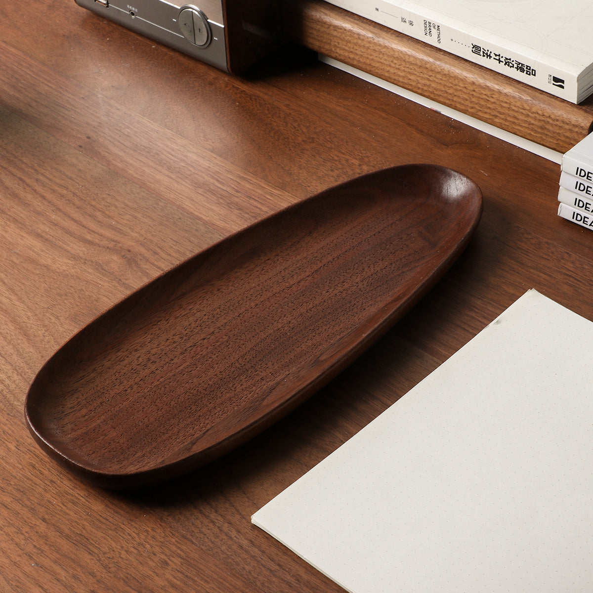 Minimalist, Elegant Wooden Fruit Bowl