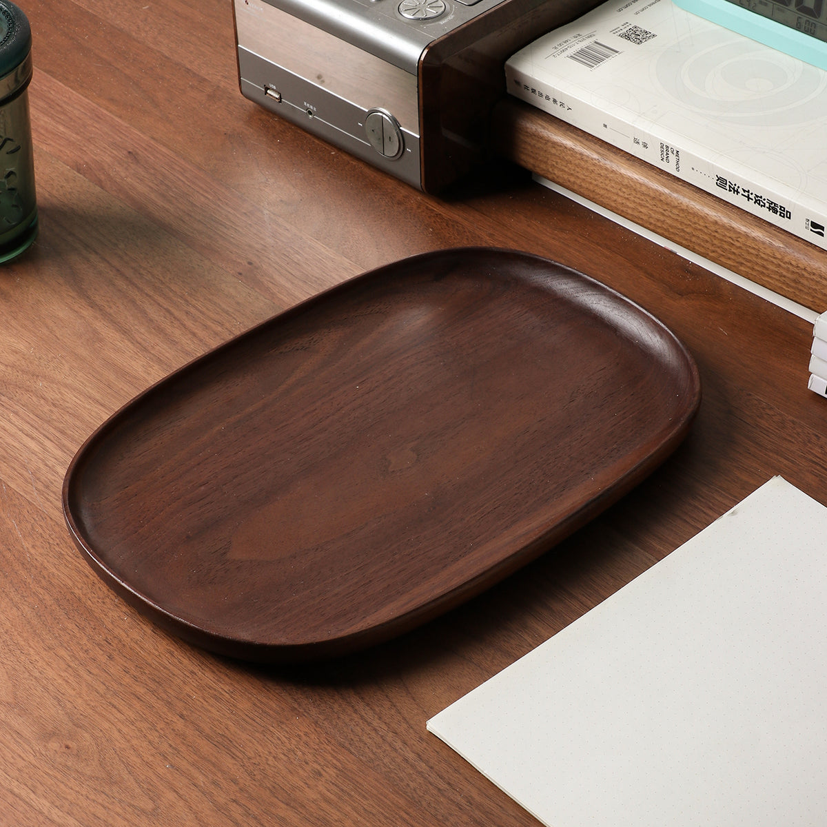 Minimalist, Elegant Wooden Fruit Bowl