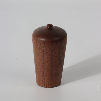 Minimalist Tall Wooden Vase