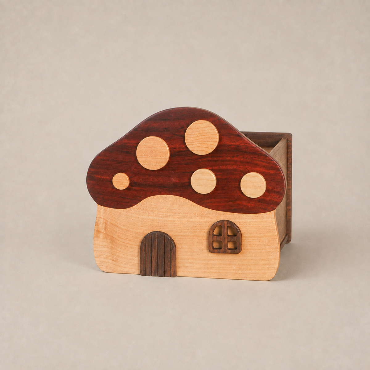 Small House Multifunctional Tissue Box Holder