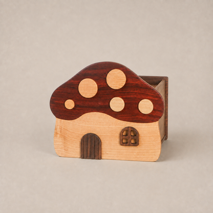 Small House Multifunctional Tissue Box Holder
