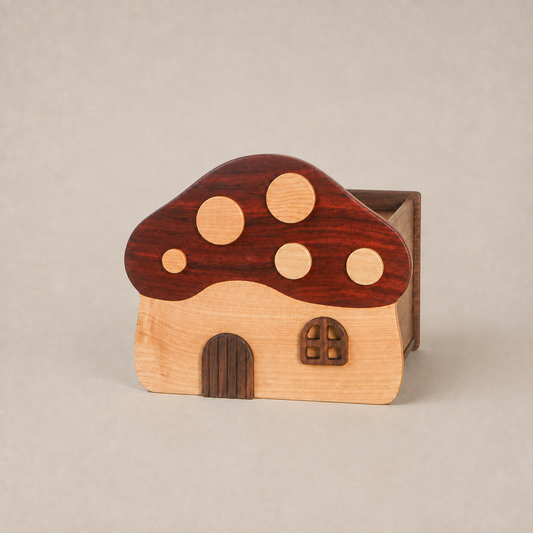 Small House Multifunctional Tissue Box Holder