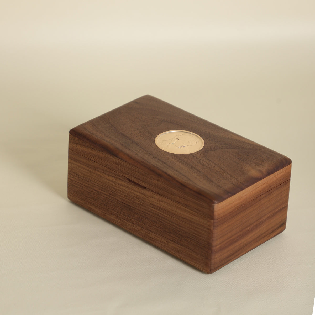 Rectangular Gilded Wooden Jewelry Box