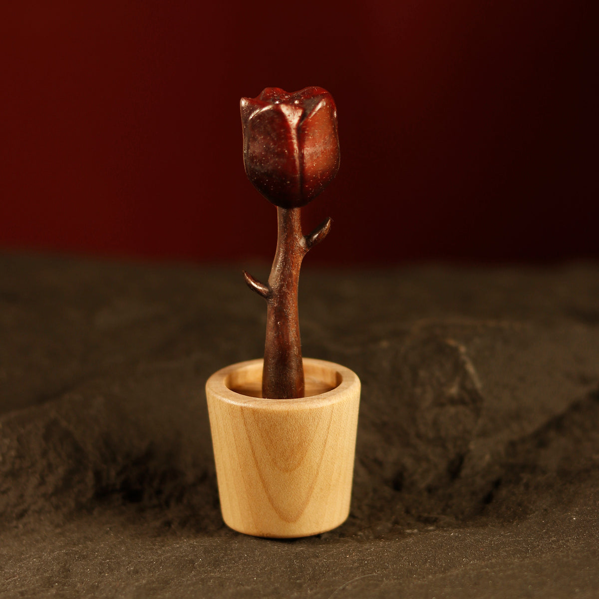 Red Rose-Shaped Diffuser